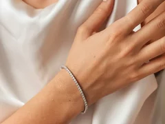 Bratara din argint Tennis - Zirconiu